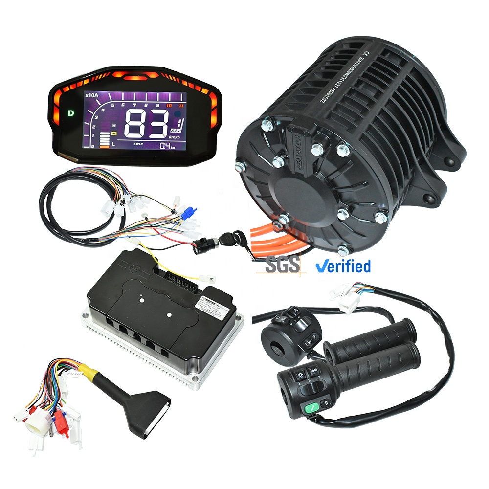 Fardriver 72680 Electric Motor - đánh giá và giá Mid Drive Motor Kit 72V 3000W