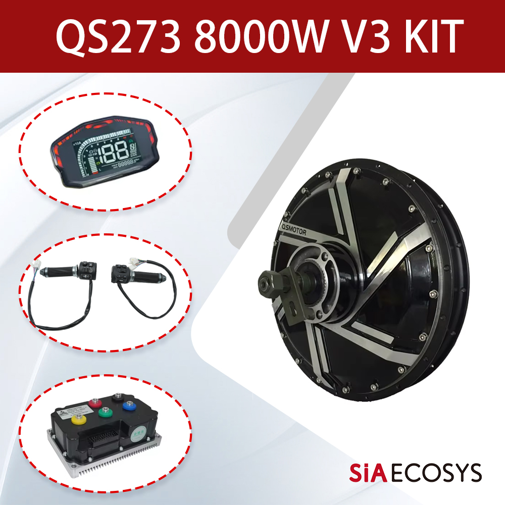 QSMOTOR QS273 V3 8000W 72V Hub - đánh giá và giá Qs273 Hub Motor 8000W 72V